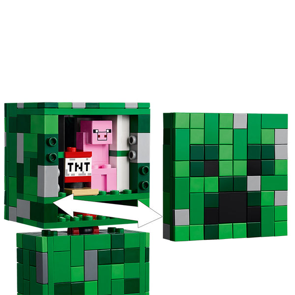LEGO® Minecraft® The Creeper™ (21276) Feature Hidden Compartment