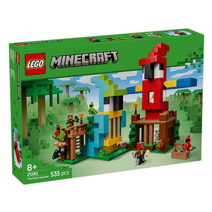 Lego Minecraft The Parrot Houses 21282 Box Front View