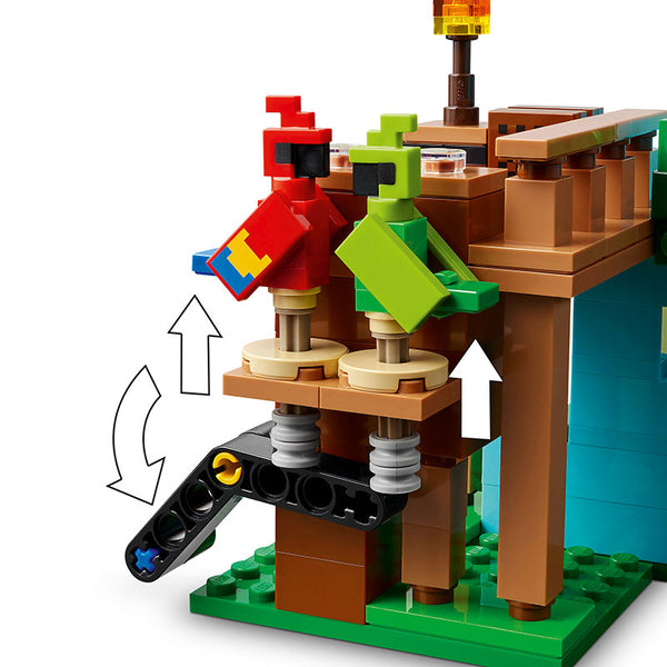 Lego Minecraft The Parrot Houses 21282 Feature Dancing Parrots