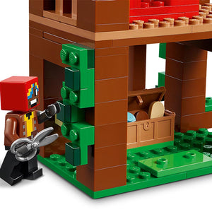 Lego Minecraft The Parrot Houses 21282 Product The Red Parrot House