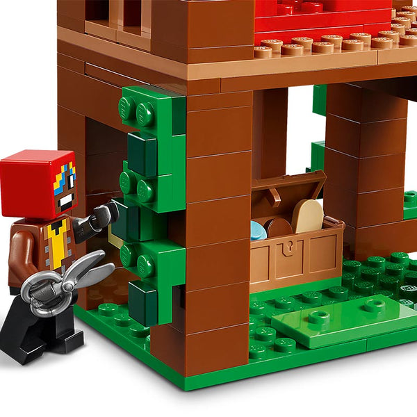 Lego Minecraft The Parrot Houses 21282 Product The Red Parrot House
