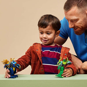 Lego Ninjago Jays Dragon Mech Fight 71853 Lifestyle Family Playing