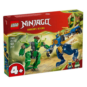 Lego Ninjago Jays Dragon Mech Fight 71853 Box Front View