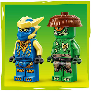Lego Ninjago Jays Dragon Mech Fight 71853 Feature Mutation Monster and Jay Minifigures