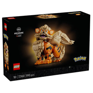 Lego Pokemon Arcanine 72160 Box Front View