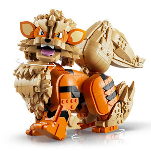 Lego Pokemon Arcanine 72160 Product Feature Posable Head and Legs