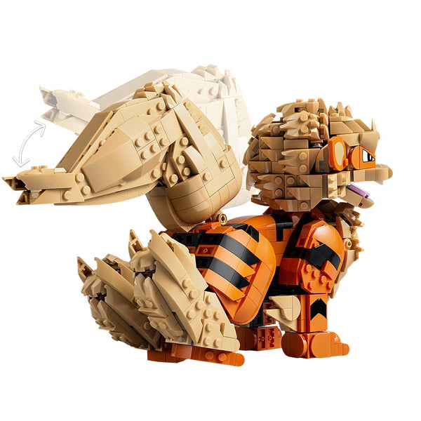 Lego Pokemon Arcanine 72160 Product Feature Posable Tail