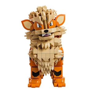 Lego Pokemon Arcanine 72160 Product Feature Mouth Closed