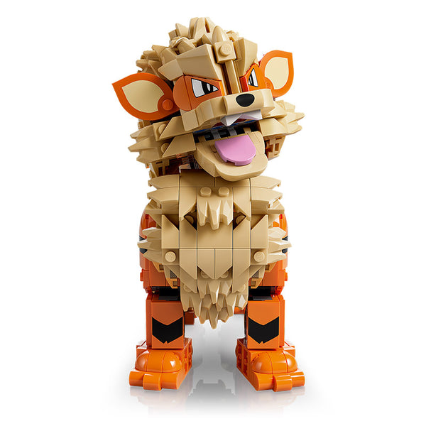 Lego Pokemon Arcanine 72160 Product Feature Mouth Open