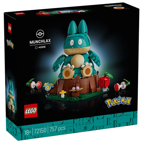 Lego Pokemon Munchlax 72150 Box Front View