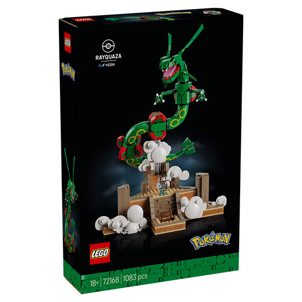 Lego Pokemon Rayquaza 72168 Box Front View