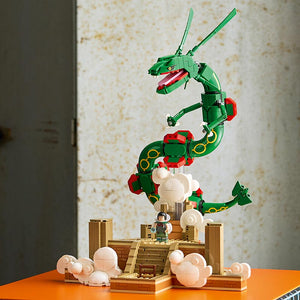 Lego Pokemon Rayquaza 72168 Lifestyle on Display