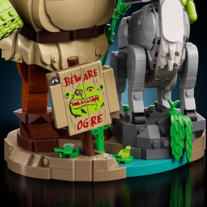 Lego Shrek, Donkey & Puss In Boots (72423) Product Brick Display Base