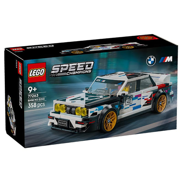 Lego Speed Champions Bmw M3 E30 77263 Box Front View