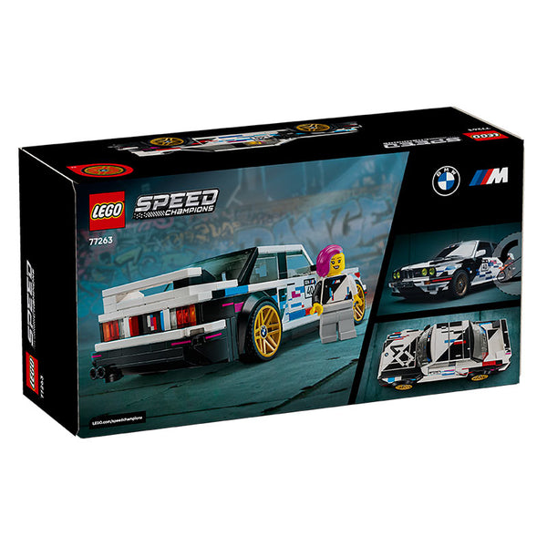 Lego Speed Champions Bmw M3 E30 77263 Box Rear View
