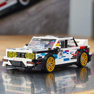 Lego Speed Champions Bmw M3 E30 77263 Lifestyle Product on Display