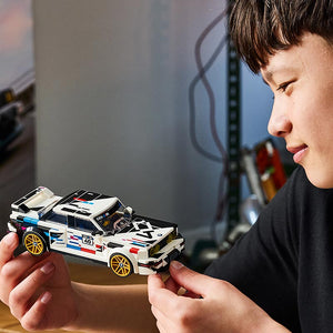 Lego Speed Champions Bmw M3 E30 77263 Lifestyle with Boy