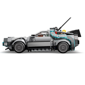 Lego Speed Champions Time Machine from Back to the Future 77256 Product Side Profile