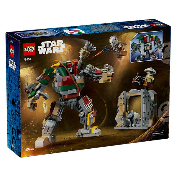 Lego Star Wars Hutt Palace Sentry Droid Showdown 75451 Box Rear View