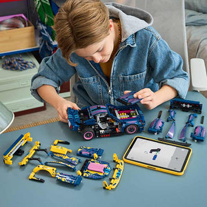 Lego Technic Custom Garage Ford Mustang Gt Car 42236 Lifestyle of Build