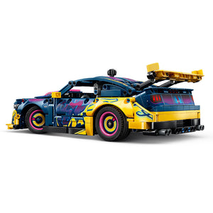 Lego Technic Custom Garage Ford Mustang Gt Car 42236 Product Customised Option 2 Rear View
