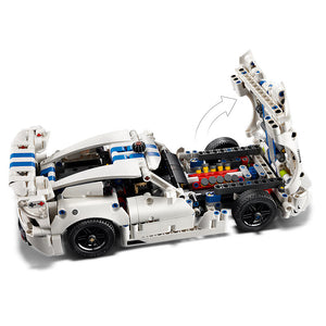 Lego Technic Dodge Viper Gts R Sports Car 42234 Feature Lift Up Bonnet