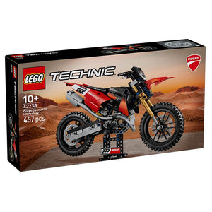 Lego Technic Ducati Desmo450 Mx Factory Motorcycle 42238 Box Front View