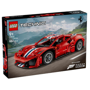 Lego Technic Ferrari 488 Pista Car 42235 Box Front View