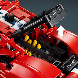 Lego Technic Ferrari 488 Pista Car 42235 Feature Lift Up Hood