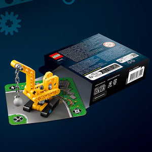 Lego Technic Mighty Machines 42233 Box with Single Product and Game Card