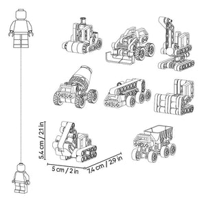Lego Technic Mighty Machines 42233 Product Dimensions