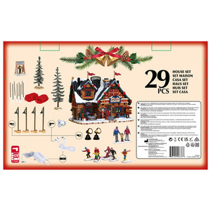 Lemax Apres-Ski Set