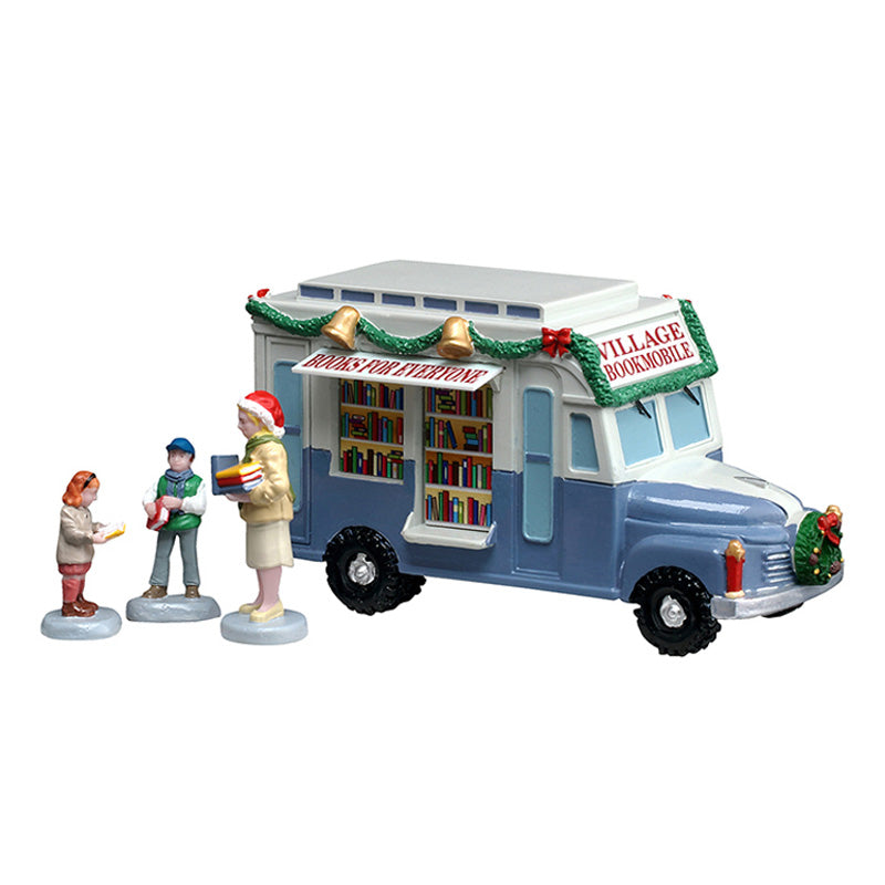 Lemax Bookmobile (Set of 4)