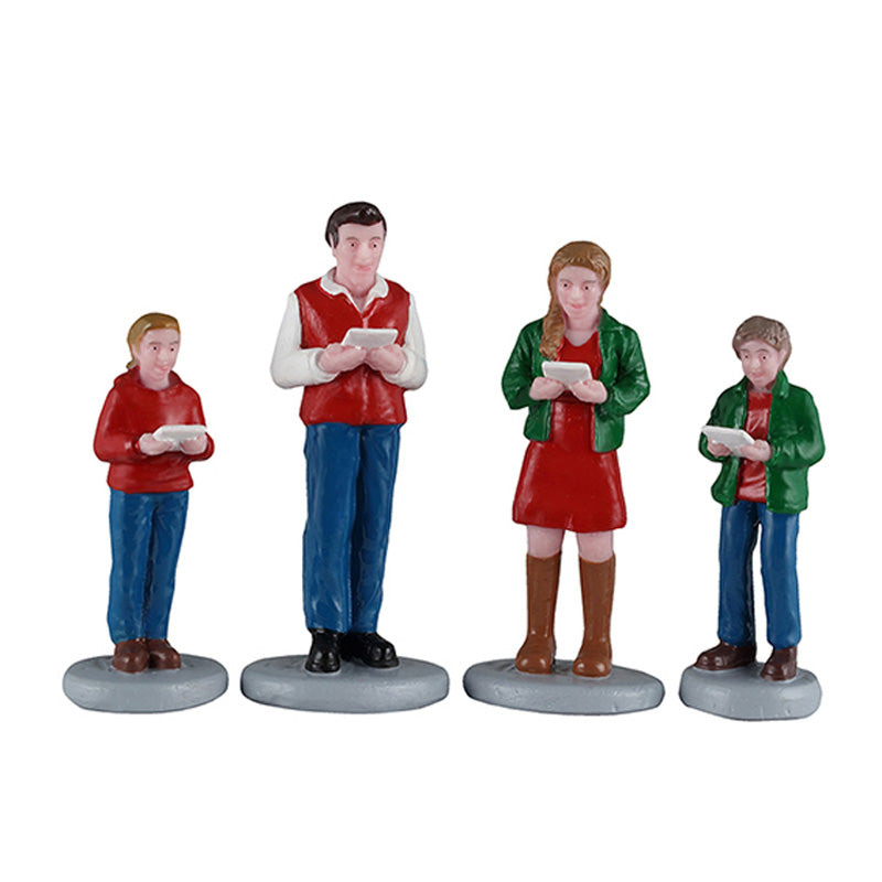 Lemax Caroling Family (Set of 4)