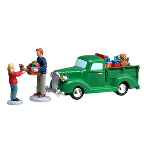 Lemax Church Toy Drive (Set of 3)