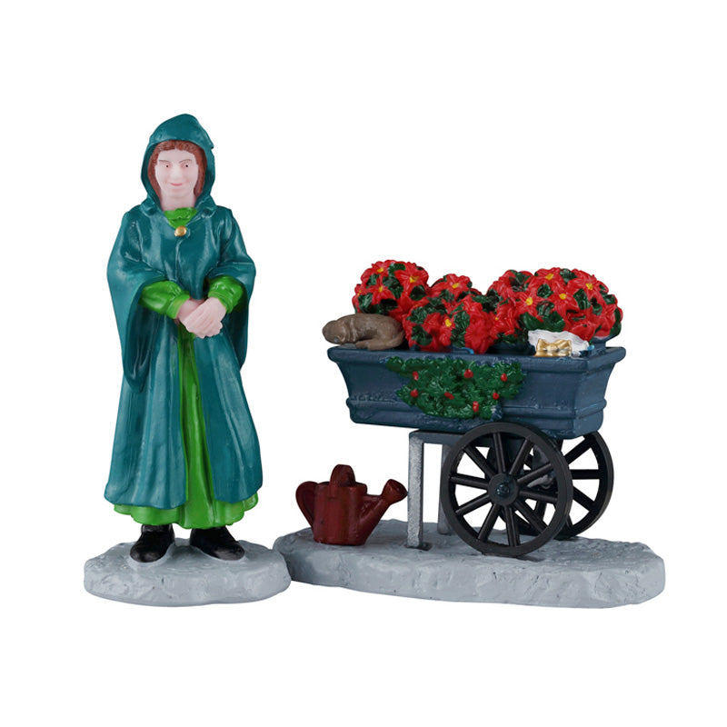 Lemax Floral Street Vendor (Set of 2)