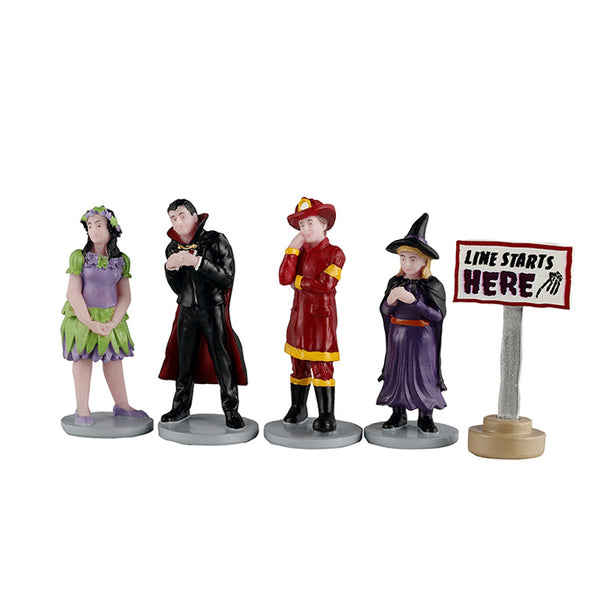 Lemax Line Starts Here (Set of 5)