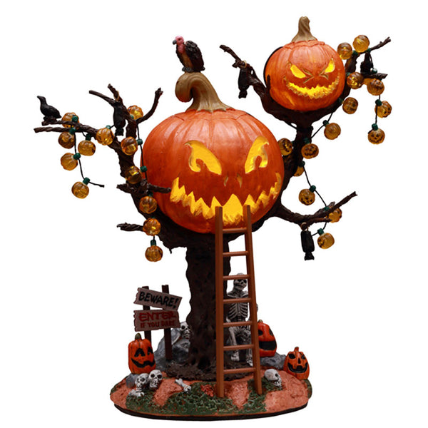 Lemax Pumpkin Tree House