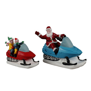 Lemax Santa’s Day Off (Set of 2)