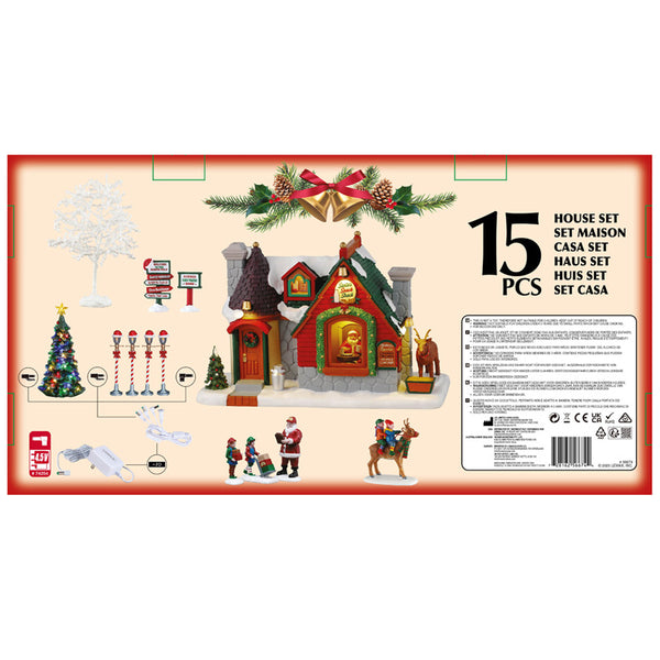 Lemax Santa's Snack Shack Set