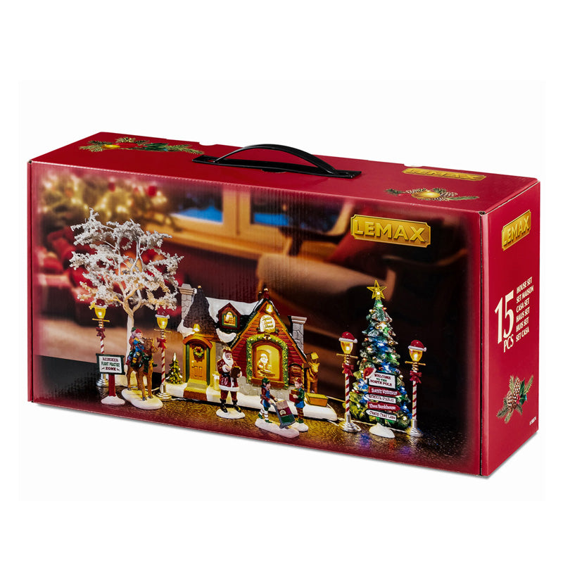 Lemax Santa's Snack Shack Set image 0