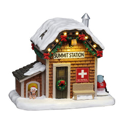Lemax Ski Patrol Summit Station