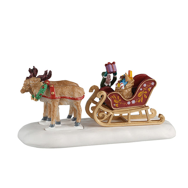 Lemax Sled of Toys