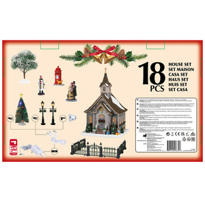 Lemax Small Town Church Set