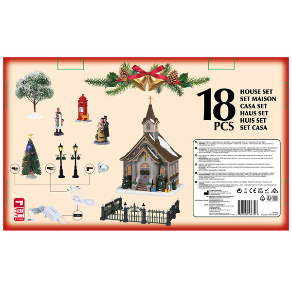 Lemax Small Town Church Set