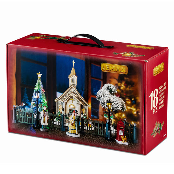 Lemax Small Town Church Set