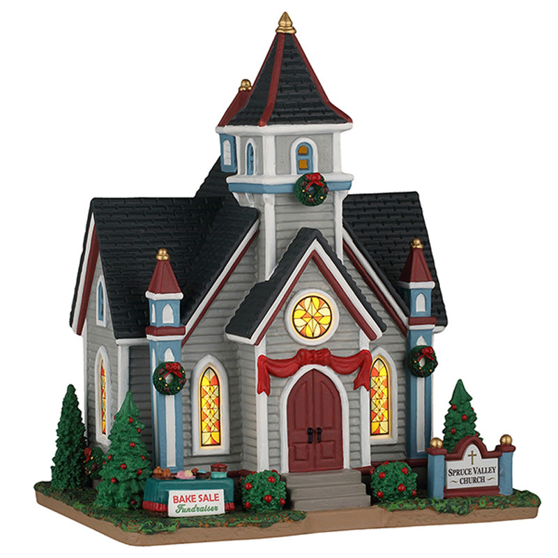Lemax Spruce Valley Church