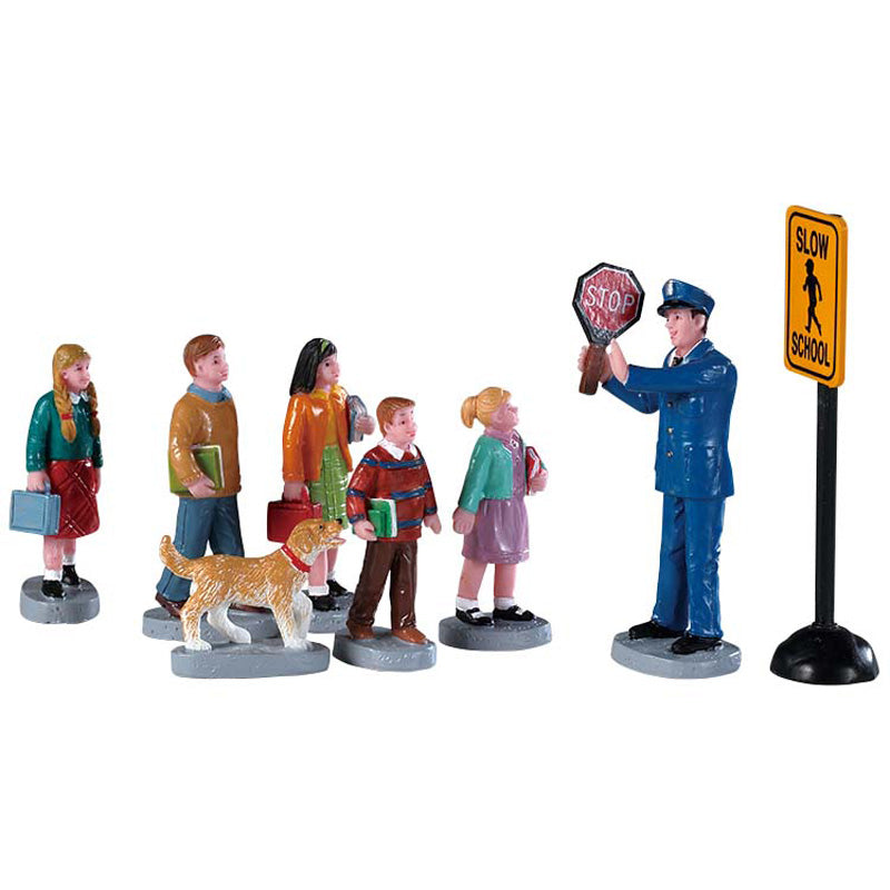 Lemax The Crossing Guard (Set of 8)