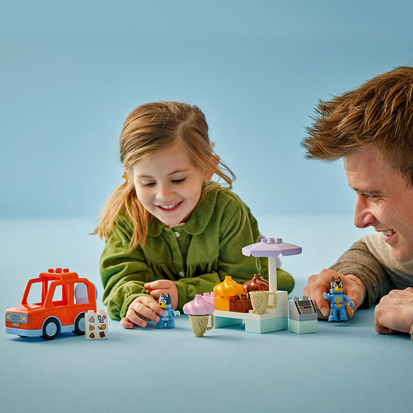 LEGO® DUPLO® Ice Cream Trip with Bluey (10458)