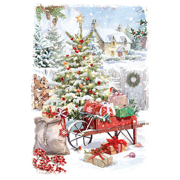 Ling Design Big Value Box - At Home For Christmas (Pack of 24)